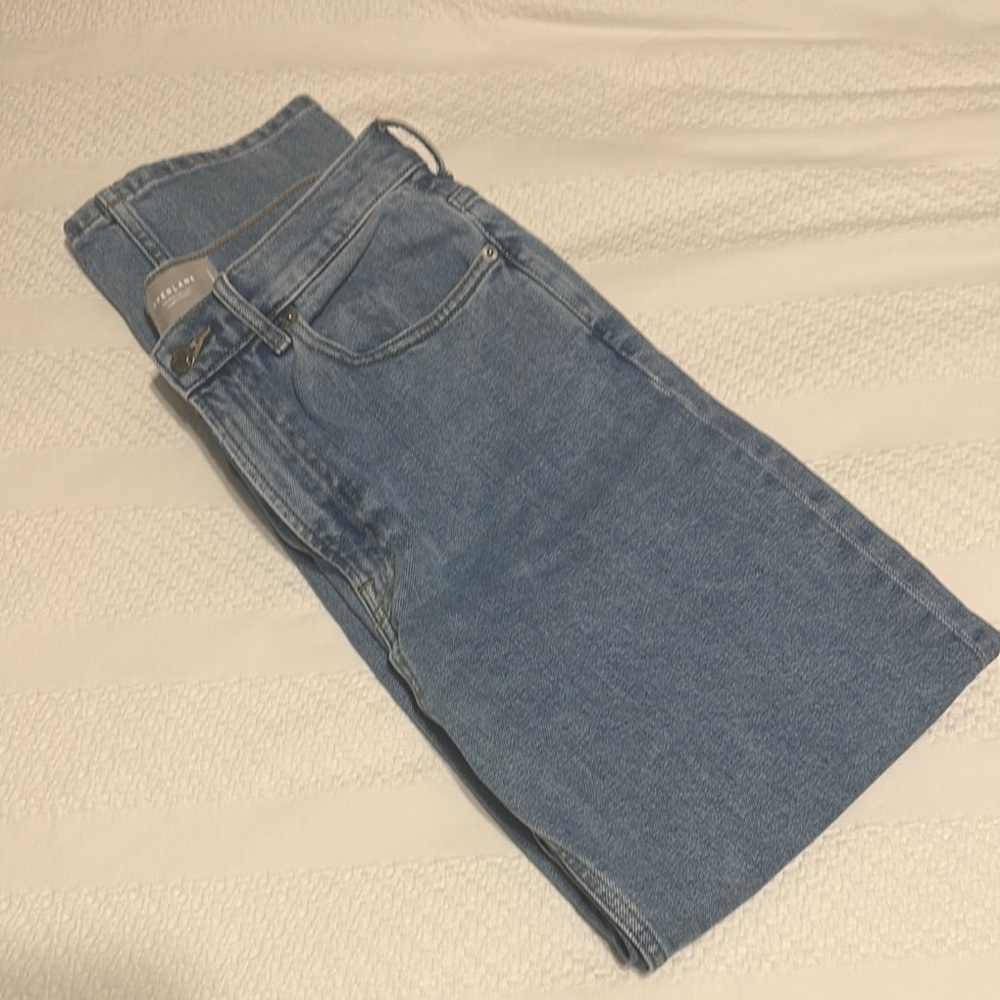 Everlane Blue Straight Leg Jeans Classic Denim